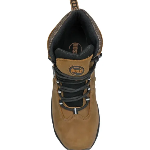 Hoss Men's Tikaboo UL Composite Toe Waterproof Slip Resistant Work Boot - Brown 60406