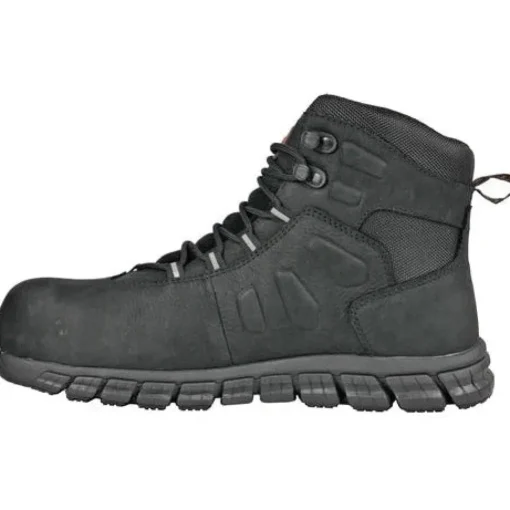 Hoss Men's Tikaboo UL Composite Toe Waterproof Slip Resist Work Boot - Black 60177