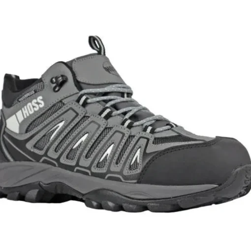 Hoss Men's Trail Composite Safety Toe Work Boot - Charcoal 53023