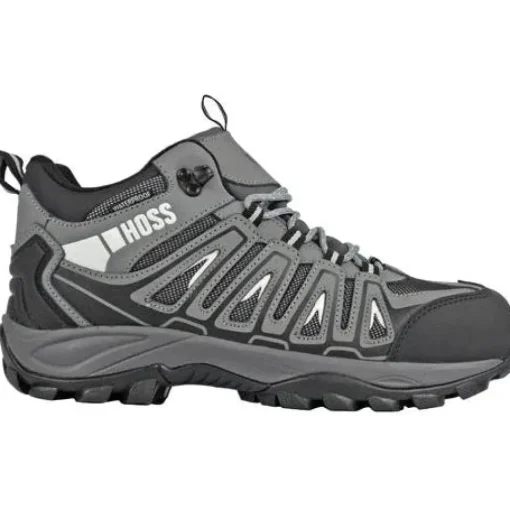 Hoss Men's Trail Composite Safety Toe Work Boot - Charcoal 53023