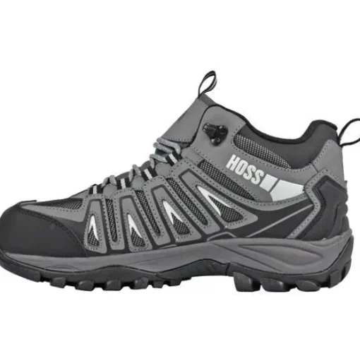Hoss Men's Trail Composite Safety Toe Work Boot - Charcoal 53023