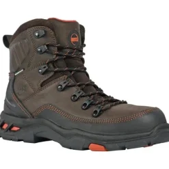 Hoss Men's Traverse 6" Composite Toe Waterproof Slip Resist Work Boot - Brown 60260