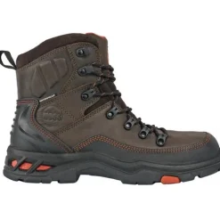 Hoss Men's Traverse 6" Composite Toe Waterproof Slip Resist Work Boot - Brown 60260