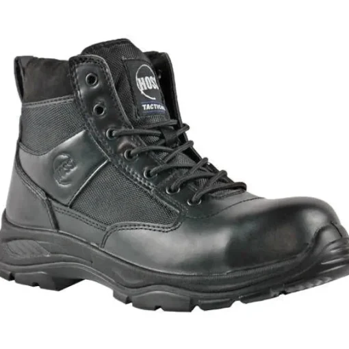 Hoss Men's Watchman 6" Composite Safety Toe Work Shoe - Black 50172