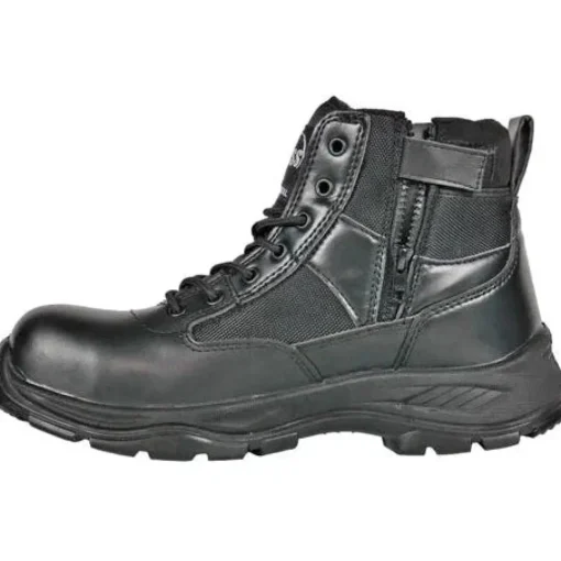 Hoss Men's Watchman 6" Composite Safety Toe Work Shoe - Black 50172