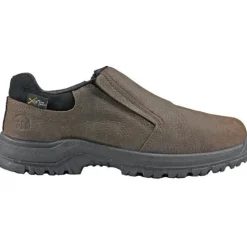 Hoss Men's Worker Composite Toe Slip Resistant Slip On Work Shoe - Brown 30402