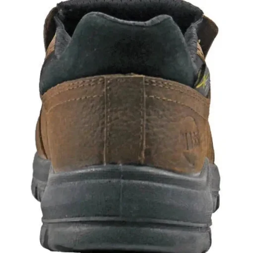 Hoss Men's Worker Composite Toe Slip Resistant Slip On Work Shoe - Brown 30402