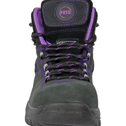 Hoss Women's Lacy 6" Composite Toe Waterproof Puncture Resistant Boot - Black 70120