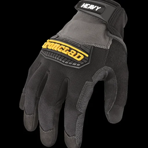 Ironclad Heavy Utility Work Gloves - Black - HUG