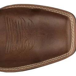 Justin Men's Canter Steel Toe Slip Resist Western Work Boot -Brown- SE4510