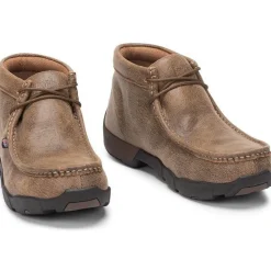 Justin Men's Cappie Steel Toe Work Boot -Tan Bomber- 237