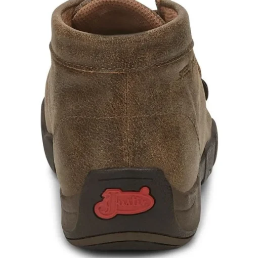 Justin Men's Cappie Steel Toe Work Boot -Tan Bomber- 237