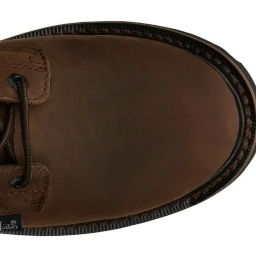 Justin Men's Drywall 8" Waterproof Work Boot -Brown- SE960