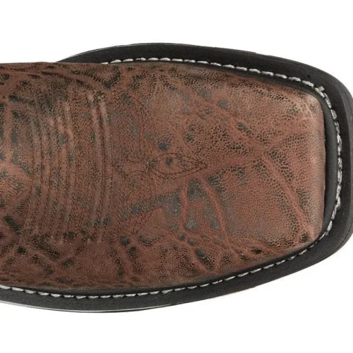 Justin Men's Frontline Hiviz 11" WP Comp Toe Western Work Boot -Brown- CR2153