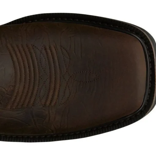Justin Men's Joist 11" Waterproof Western Work Boot -Brown- SE4624