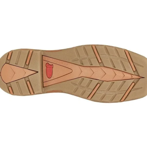 Justin Men's Rush 11" Steel Toe WP Western Work Boot -Tan- SE4340