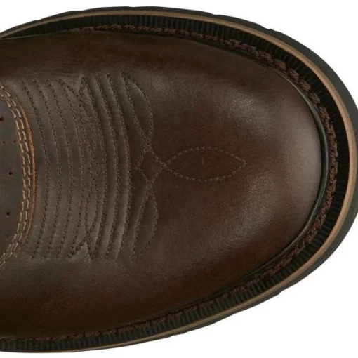 Justin Men's Superintendent 11" Western Work Boot -Brown- SE4660