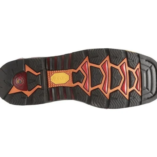 Justin Men's Tanker 11" Steel Toe Western Work Boot -Brown- WK2102