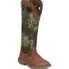 Justin Women's Rush Strike 17" Western Work Boot -Brown- SE4361