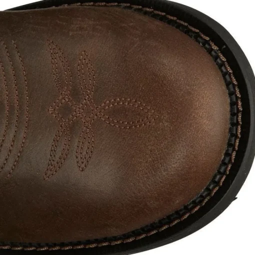 Justin Women's Tasha 11" ST WP Western Work Boot -Brown- GY9991