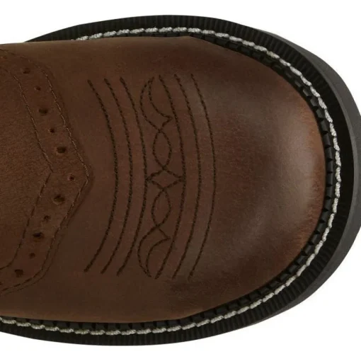 Justin Women's Wanette 8" ST Western Work Boot -Brown- GY9980