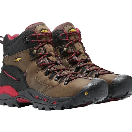 Keen Utility Pittsburgh Steel Toe Hiker Work Boot - Bison - 1007024