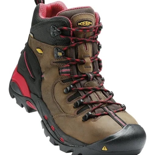 Keen Utility Pittsburgh Steel Toe Hiker Work Boot - Bison - 1007024