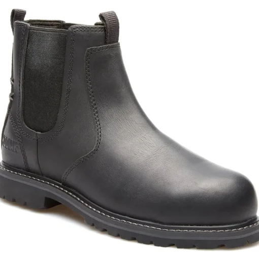 Kodiak Women's Bralorne CT Waterproof Chelsea Work Boot -Black- K4TDBK