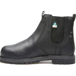 Kodiak Women's Bralorne CT Waterproof Chelsea Work Boot -Black- K4TDBK