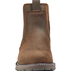 Kodiak Women's Bralorne Soft Toe WP Chelsea Work Boot -Brown- 4TEADB