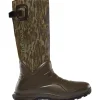 Lacrosse Men's Aerohead Sport 16" Soft Toe WP Rubber Hunt Boot Mossy Oak - 340224