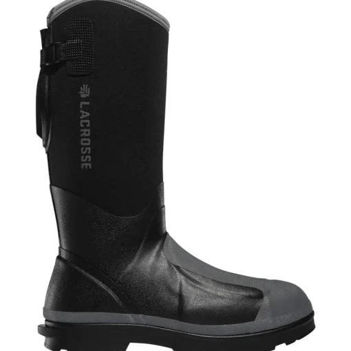 Lacrosse Men's Alpha Range 14" Comp Toe Metguard WP Work Boot - Black - 248310