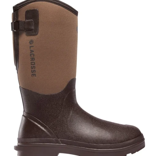 LaCrosse Men's Alpha Range Air-Circ 14" Rubber Work Boot Brown 623380