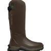 LaCrosse Men's Alpha Thermal 16" Ins Rubber Work Boot - Brown - 644109