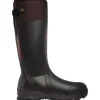 Lacrosse Men's Alphaburly Pro 18" WP 1600G Hunt Boot -Brown- 376057