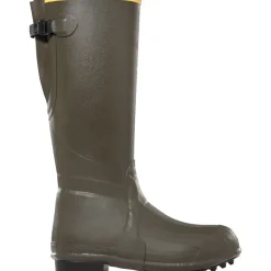 LaCrosse Men's Burly Air Grip Ins 18" Rubber Work Boot Green - 266075