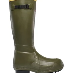 LaCrosse Men's Burly Air Grip 18" Rubber Work Boot - Green - 266050