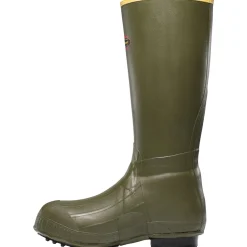LaCrosse Men's Burly Air Grip 18" Rubber Work Boot - Green - 266050