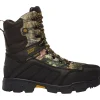 Lacrosse Men's Cold Snap 9" Plain Toe WP 2000G Hunt Boot Mossy Oak 566712
