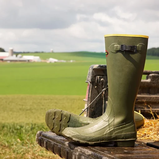 LaCrosse Men's Grange 18" Rubber Hunt Boot - Green - 150040