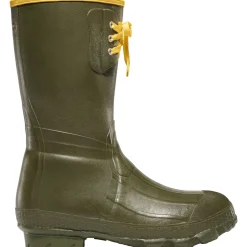 LaCrosse Men's Insulated Pac 12" Rubber Work Boot - Green - 260040