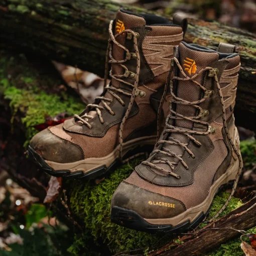 Lacrosse Men's Windrose 8" Soft Toe WP Hunt Boot - Brown - 513360