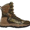 Lacrosse Men's Windrose 8" WP 600g Thinsulate Hunt Boot Mossy Oak - 513361