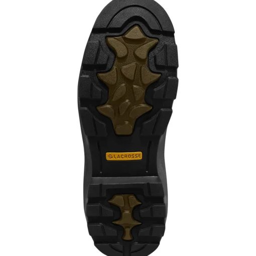 Lacrosse Women's Alpha Range 12" Soft Toe Rubber WP Work Boot - Black - 602247