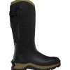 Lacrosse Women's Alpha Thermal 14" WP Rubber Work Boot - Black - 644108