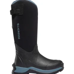 LaCrosse Women's Alpha Thermal 14" Ins Rubber Work Boot Black - 644105