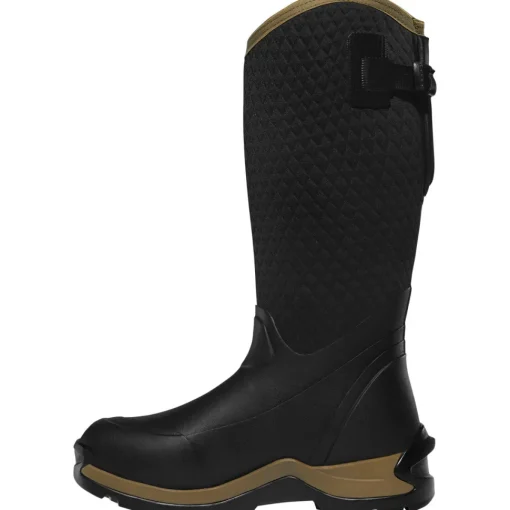 Lacrosse Women's Alpha Thermal 14" WP Rubber Work Boot - Black - 644108