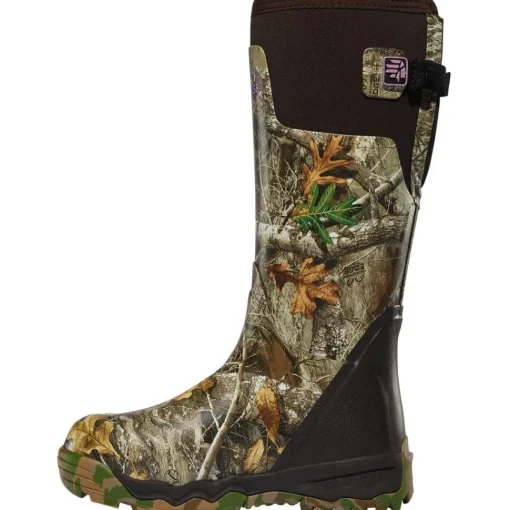 Lacrosse Women's Alphaburly Pro 15" WP Rubber Hunt Boot Realtree - 376026