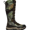 Lacrosse Women's Venom II 15" WP Side Zip Snake Hunt Boot - Mossy Oak - 501001