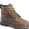 Matterhorn Men's D30 6" Steel Toe WP Metguard Work Boot -Brown- MT2520